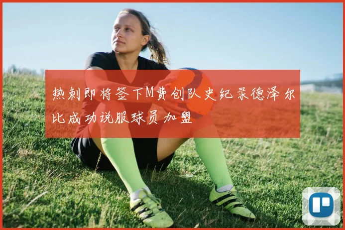 热刺即将签下M费创队史纪录德泽尔比成功说服球员加盟