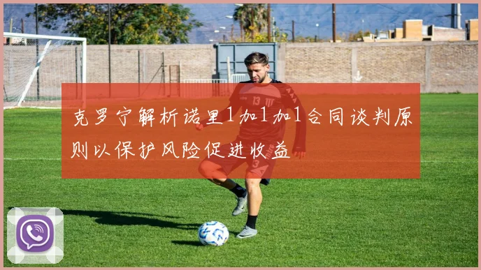 克罗宁解析诺里1加1加1合同谈判原则以保护风险促进收益
